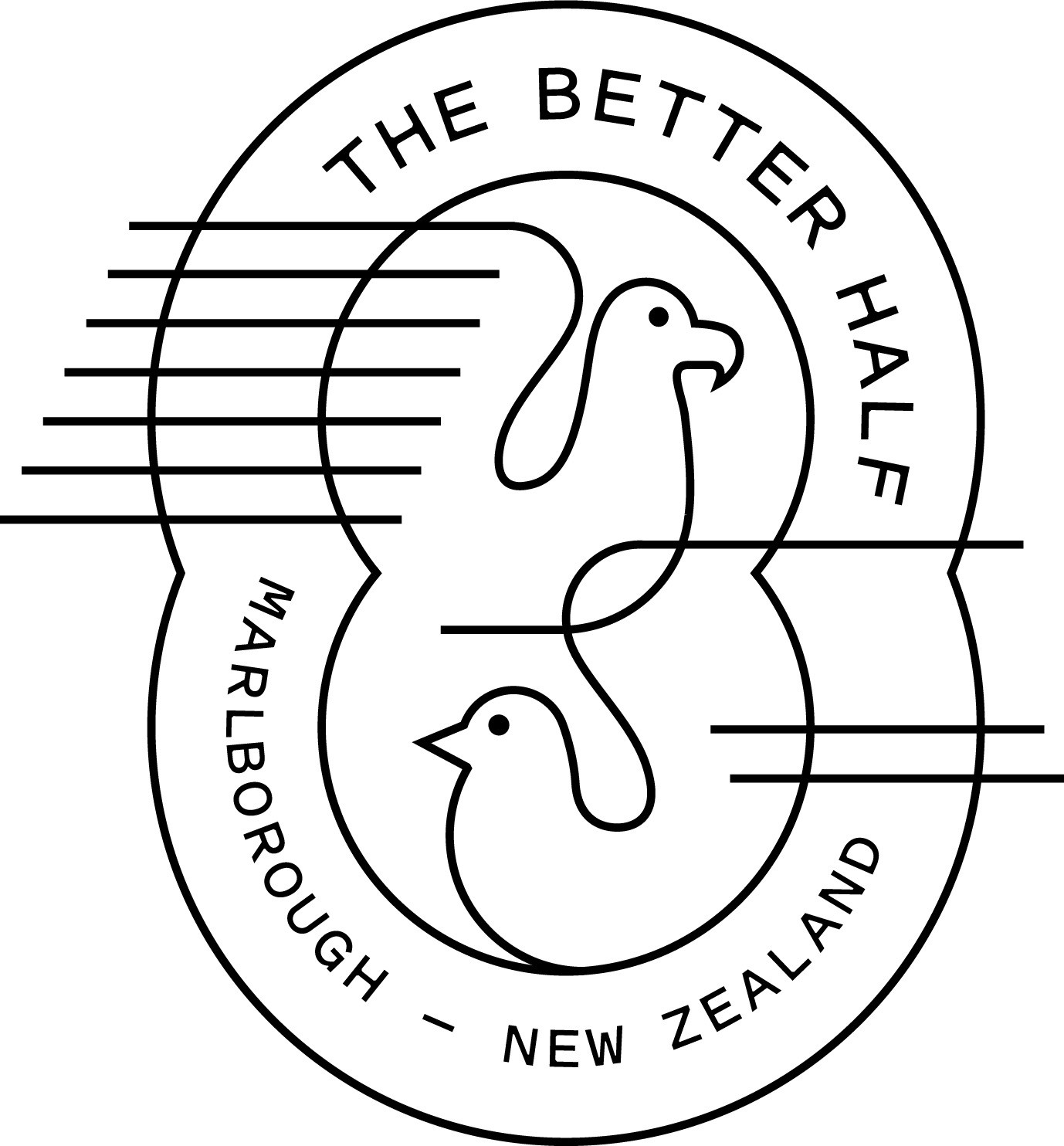 stacked-birds-with-text-logo-full-color-rgb The Better Half Logo - eagle and dove intertwined